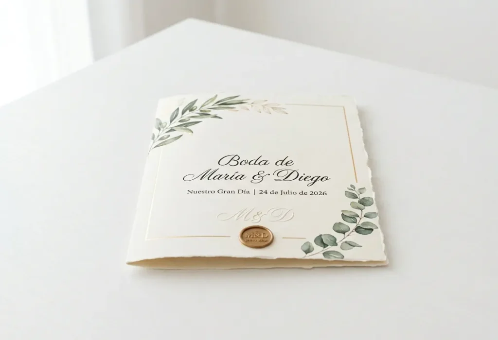 papelería para bodas
